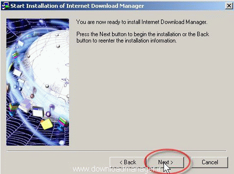 نصب اینترنت دانلود منیجر